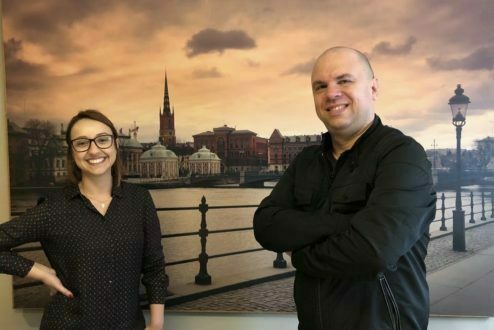 Danúbia Matos e André Martins vieram para fortalecer o time do Draft neste ano.