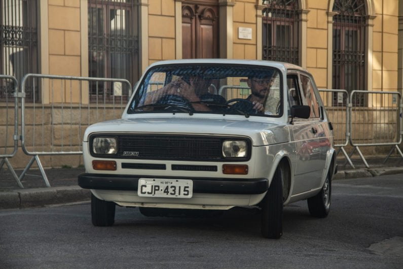 Fiat 147 no Rallye Histórico