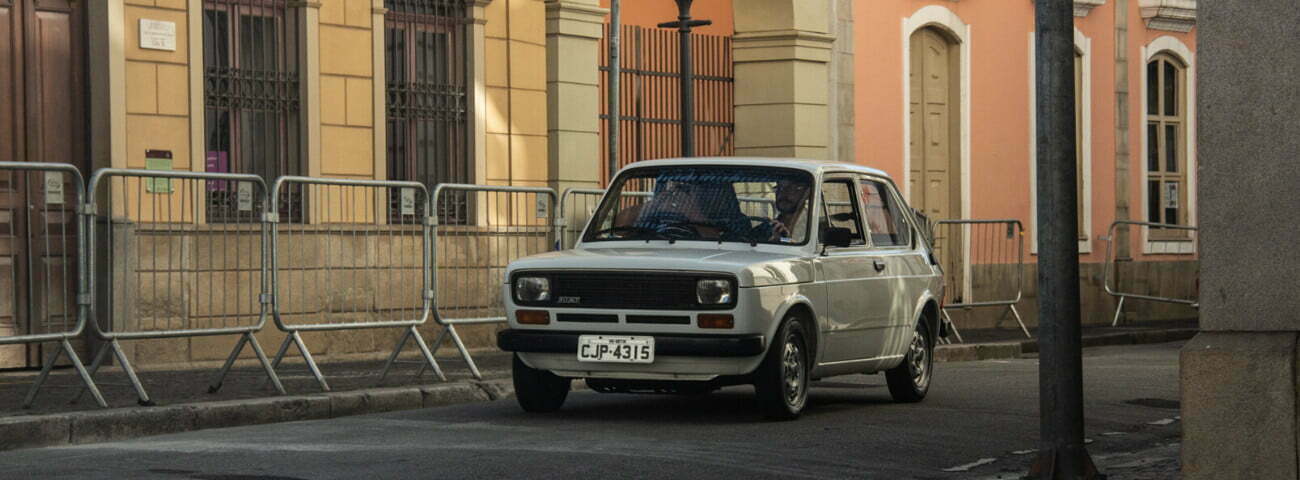 Fiat 147 no Rallye Histórico