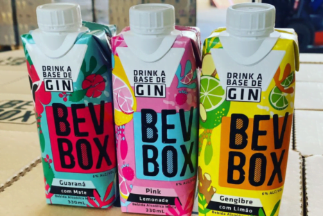 A BevBox é comercializada em três sabores; a expectativa é que a bebida se torne hit no Carnaval.