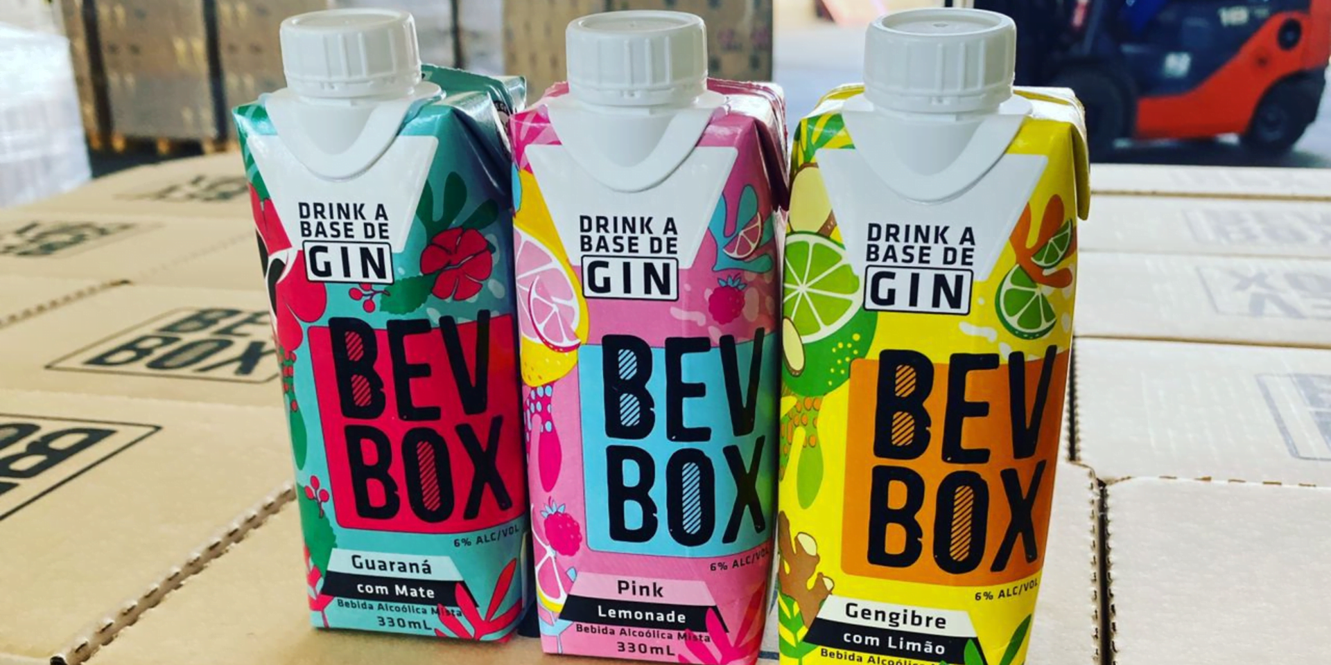 A BevBox é comercializada em três sabores; a expectativa é que a bebida se torne hit no Carnaval.