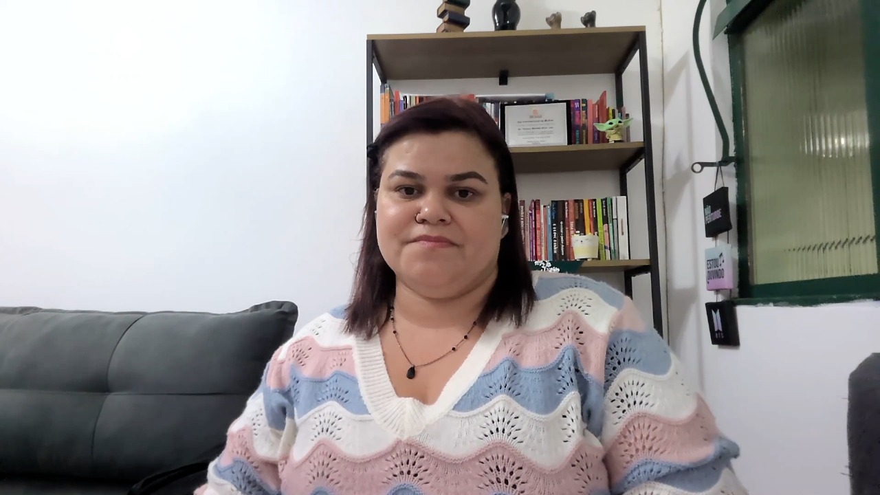 A advogada e ativista Rebeca Mendes, fundadora do Projeto Vivas, que auxilia meninas e mulheres na busca pelo aborto legal.