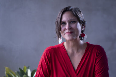 Bebel Abreu, fundadora da Bebel Books (foto: Raoni Maddalena).