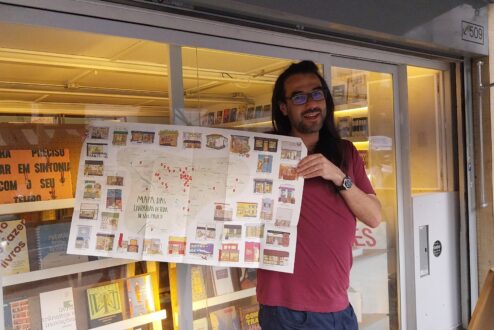 João Varella, cofundador da Lote 42, da Banca Tatuí e da Livraria Gráfica.