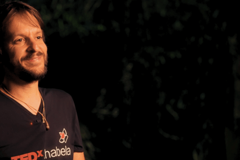 Aziz Camali Constantino, cofundador do desNegocio e idealizador do TEDx Ilhabela (foto: André Augusto).