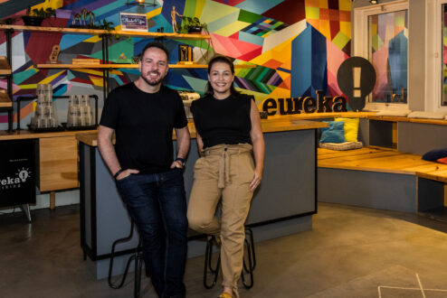Daniel e Fanny Moral, os fundadores do Eureka Coworking.