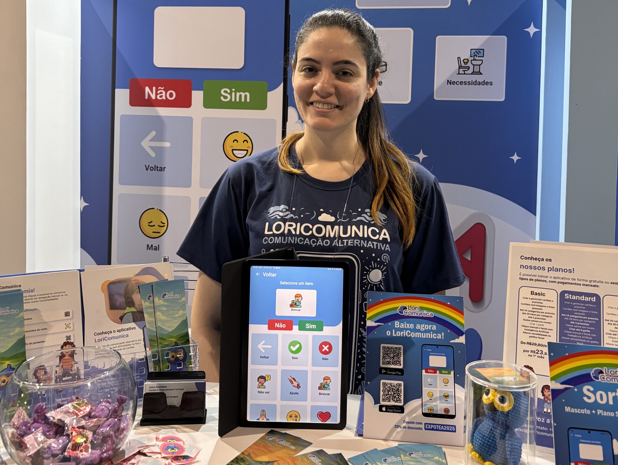 Joyce Querubino, fundadora da LoriConecta.
