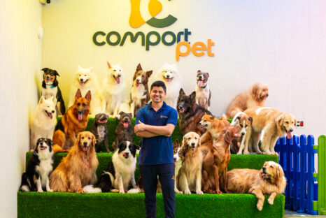 Cleber Santos, fundador da ComportPet (foto: Fernanda Cazarini).