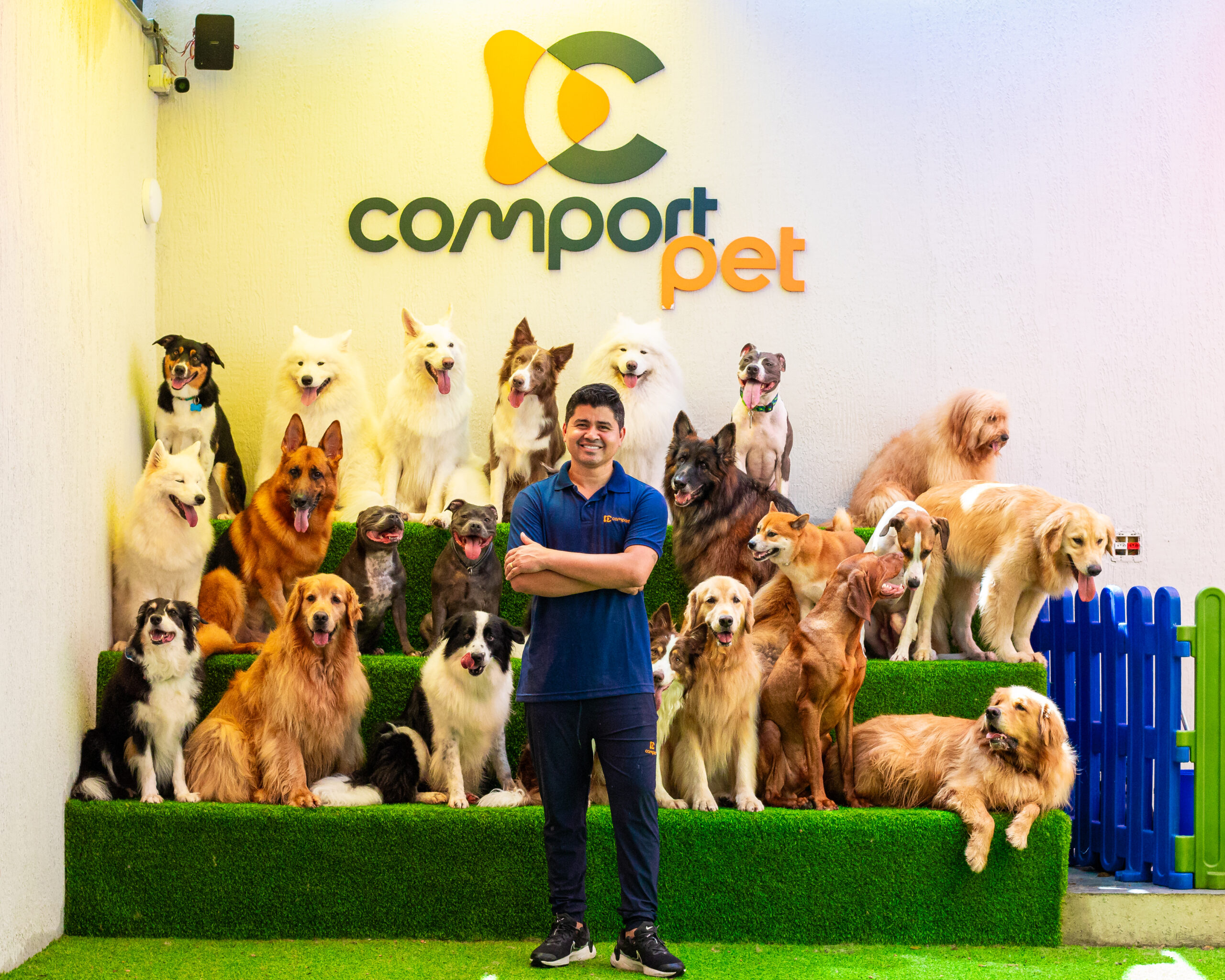 Cleber Santos, fundador da ComportPet (foto: Fernanda Cazarini).