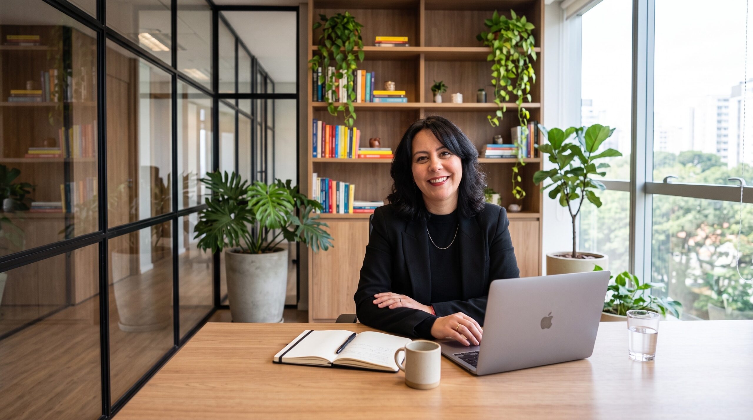 Daniela Horta, CEO da Apoemah e autora do livro "Transformando o Mundo".
